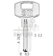 3M 27x8,6x2,3  (КНР) - Чертеж
