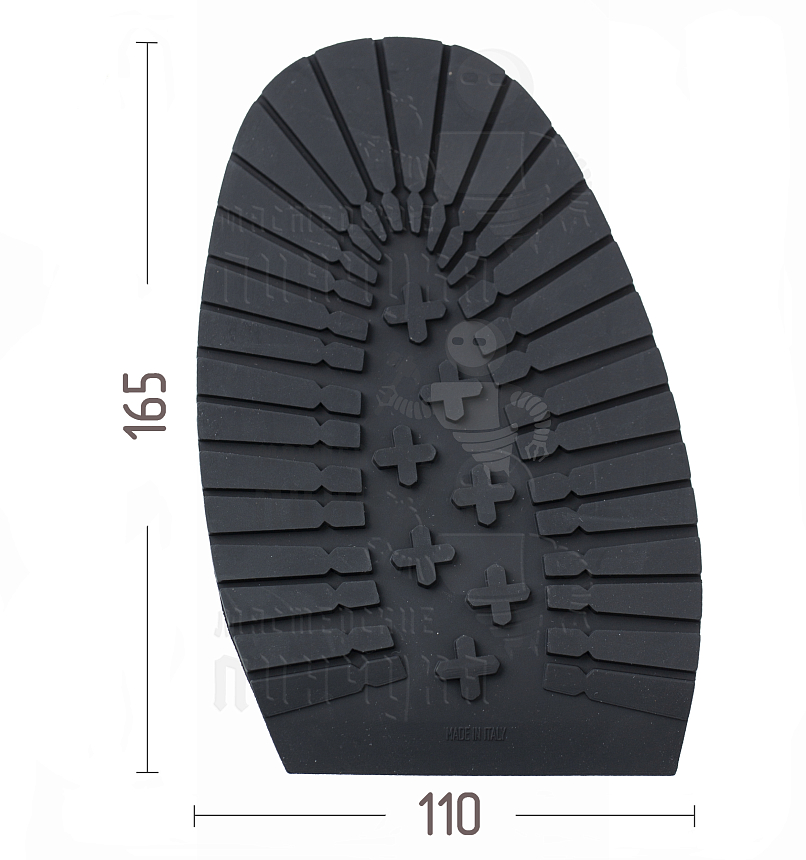 Проф. формованная Casali Cross №3, 3,5мм Черный