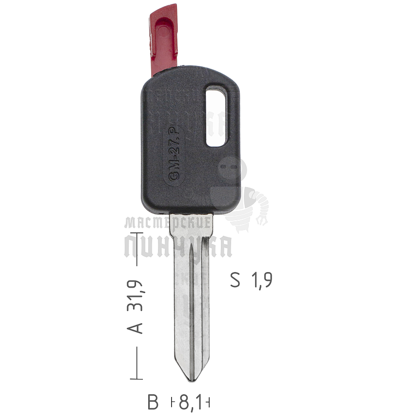 T00GM33P TP00GM-27.P B97-PT0 с мест.п/чип BUICK/CADILLAC/CHEVROLET