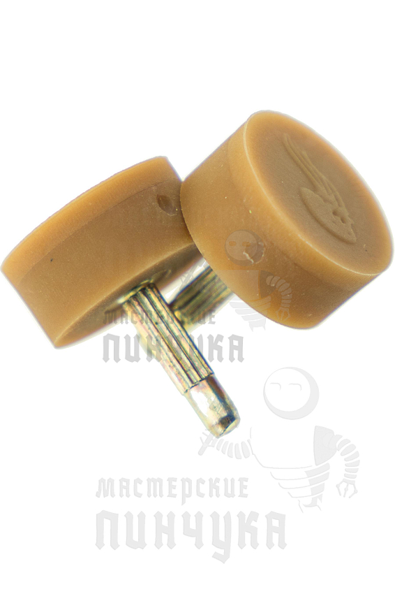 Набойки со штырём Октопус, круглые 15, бежевые