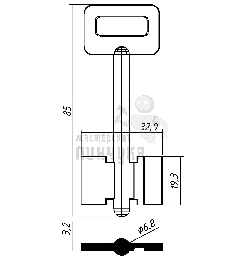 ERV3D (желтый)