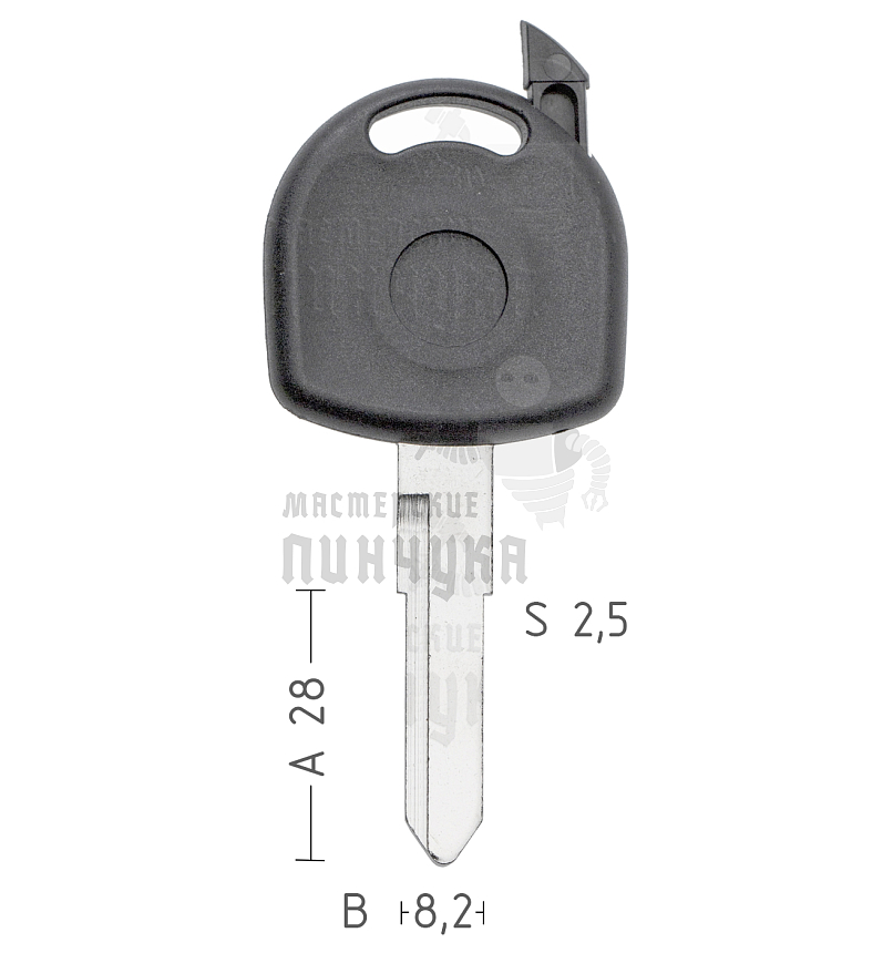 T00HF60P TP000OP-10.P HU87RT0 а/пласт.с мест.п/чип OPEL