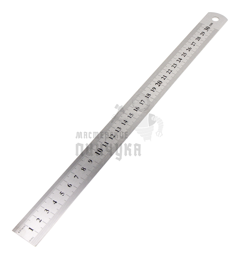 Линейка измерительная, 300 мм, металлическая Sparta