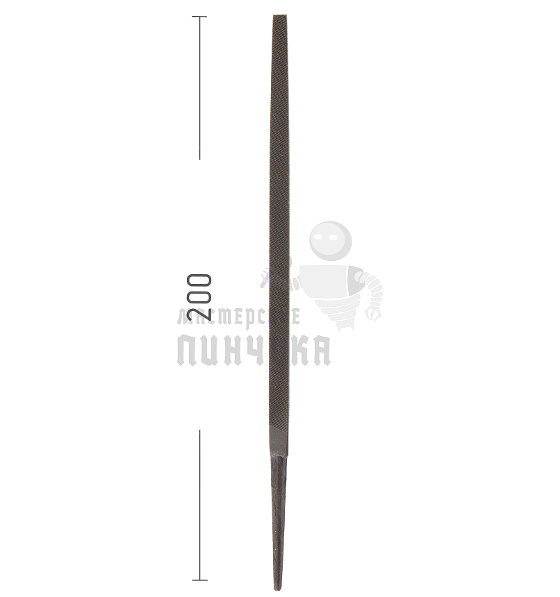 Напильник квадратный 150мм №2 *ХИЗ*