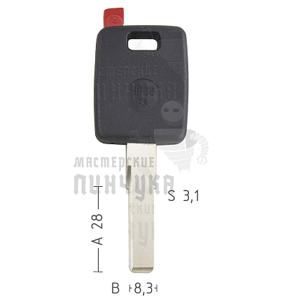 T00HF55PA TP00HU-AAP1 HU66T0 а/пласт.с мест.п/чип AUDI