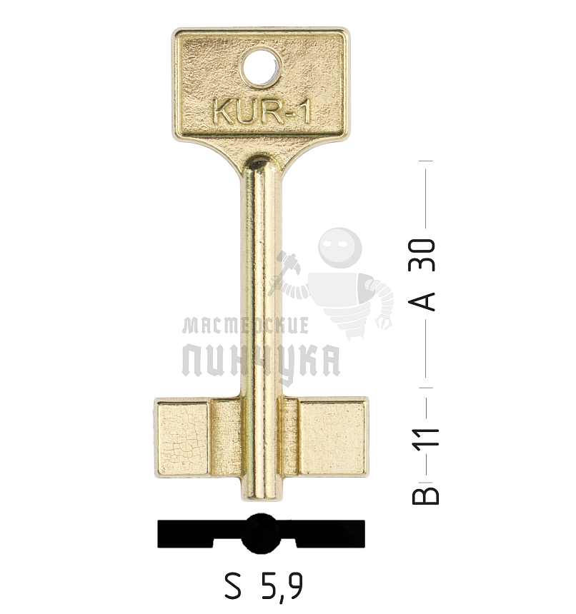 KUR1D (желтый)