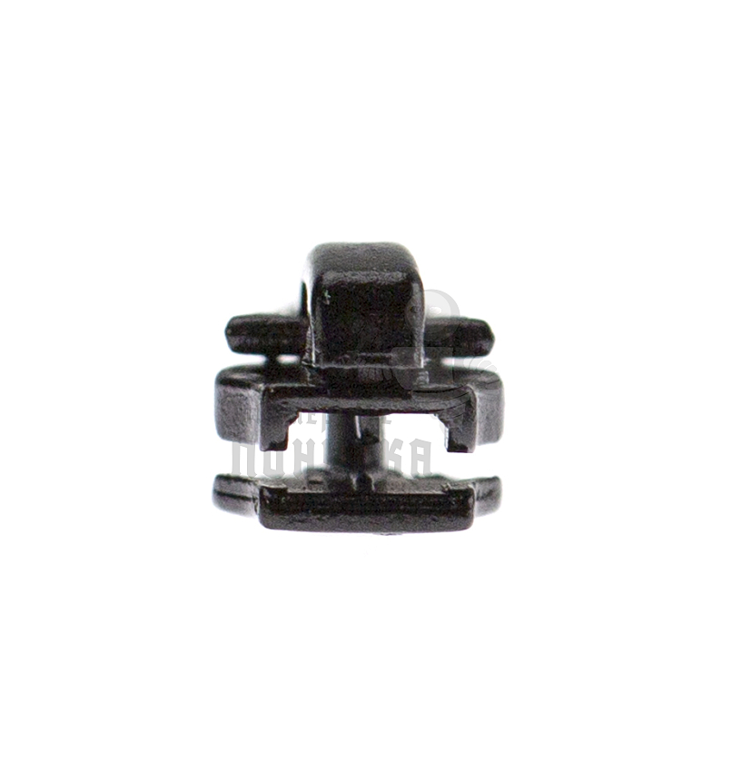 Бегунок для спиральной молнии тип 3 автомат цв 322 черный 