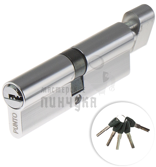 Цилиндровый механизм PUNTO c вертушкой A202/90
