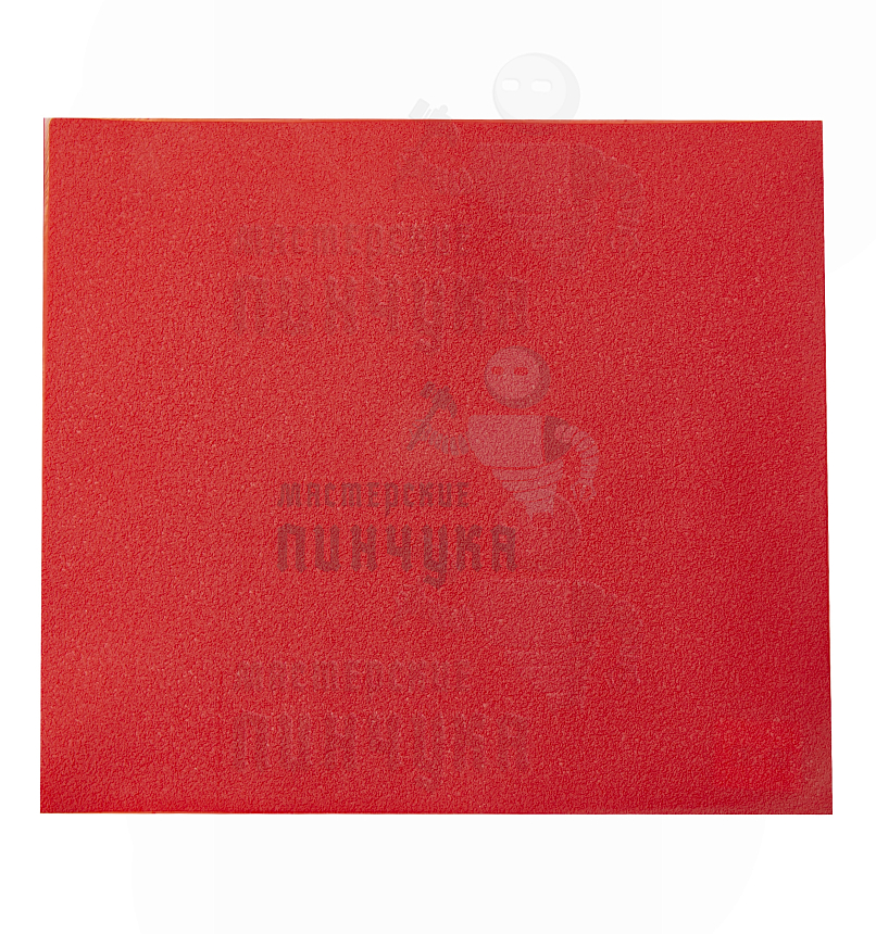 Обтяжка каблучная п/у "Crepe"  красный