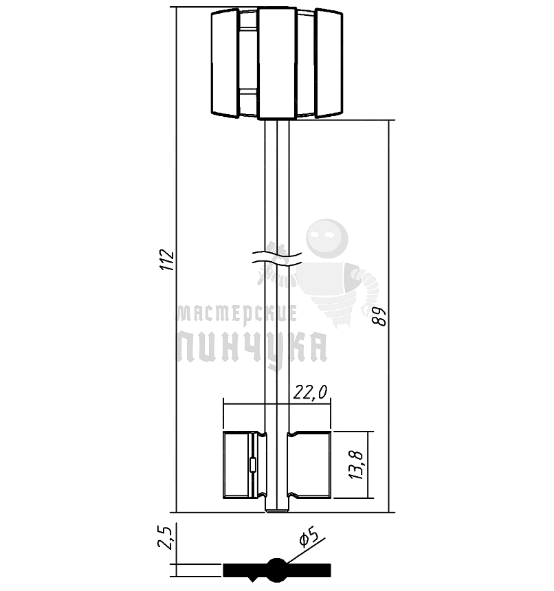 BRD19DP (желтый)