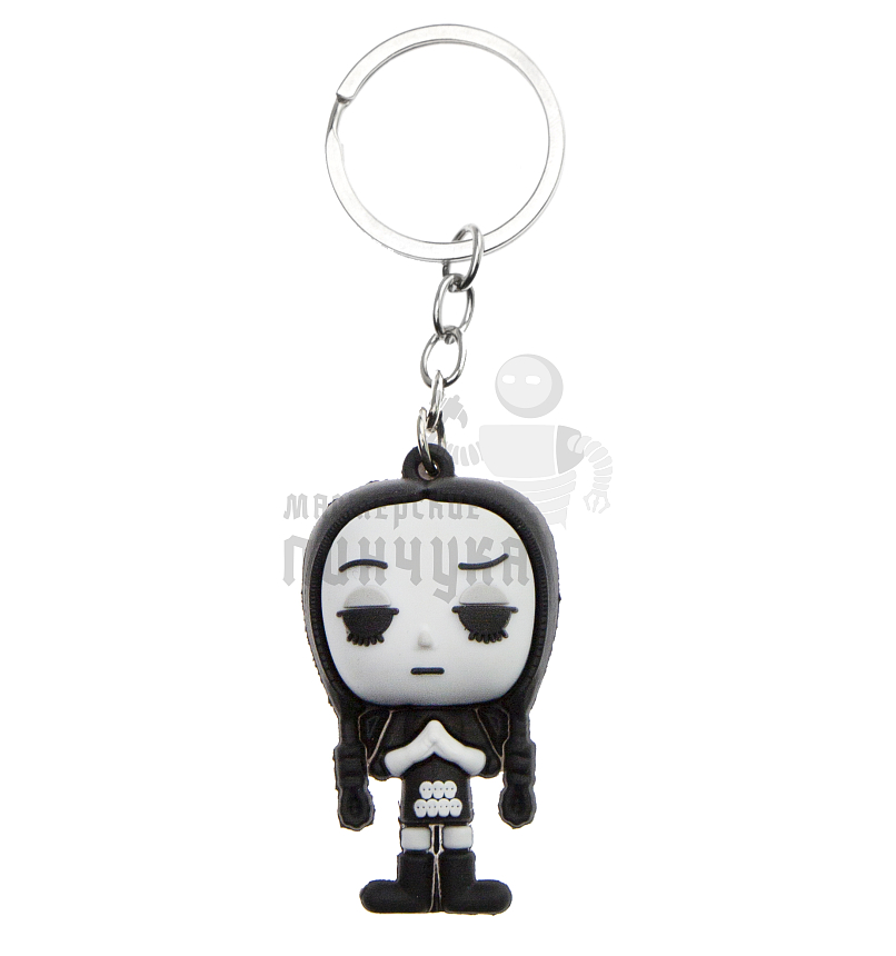 Брелок для ключей "Уэнздэй Аддамс" 