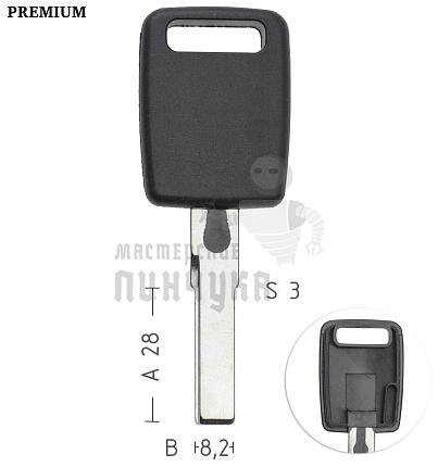 T00HF55PA TP00HU-AAP1 HU66T0 а/пласт.с мест.п/чип AUDI//