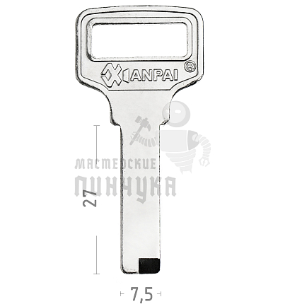 RF 1ПАЗ 7,5*28 ВЕРТ (прав) КНР
