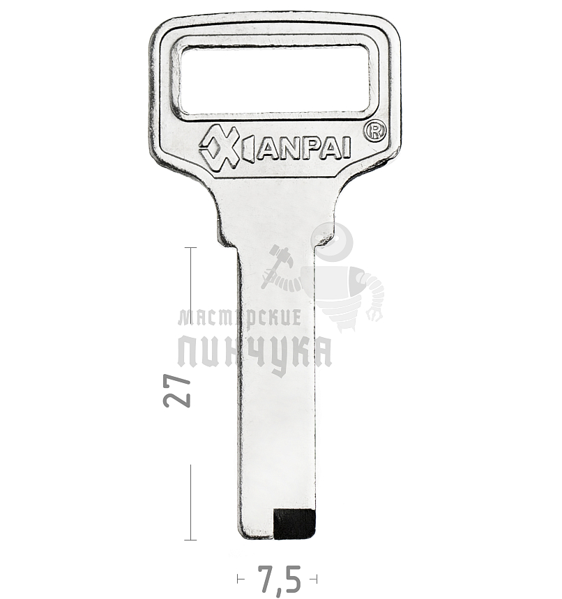 1ПАЗ 7,5*28 ВЕРТ (прав) КНР