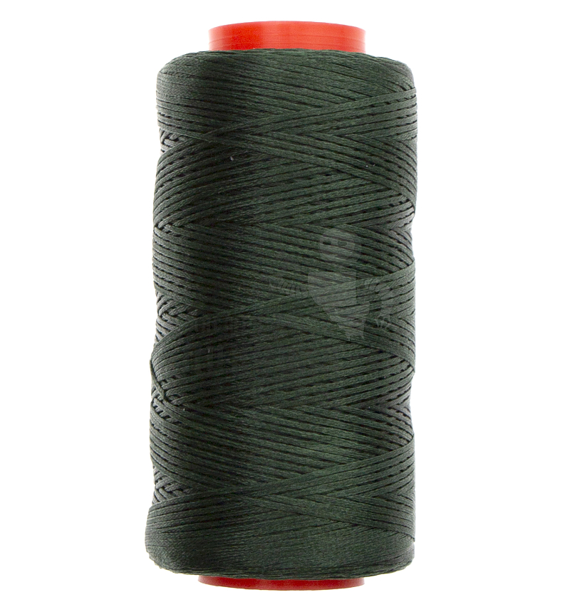 Нитки прошив.вощеные 150D-200м, темно-зеленый