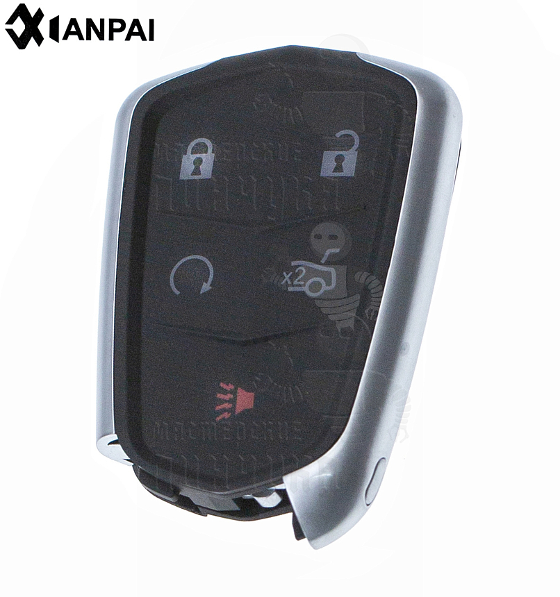 Корпус ключа OP11 HF66 HU100 4 кнопки + паника КНР ///  CADILLAC