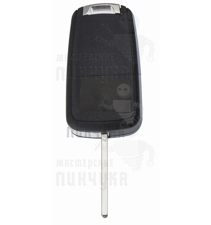 Корпус выкидного ключа OP-11P HU100 HF66P 3 кнопки 2 КНР  CHEVROLET