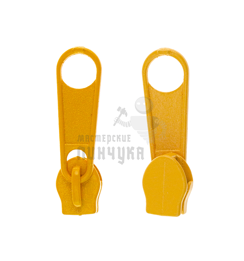 Бегунок для спиральной молнии тип 3 галант цв.114 Оранжевый