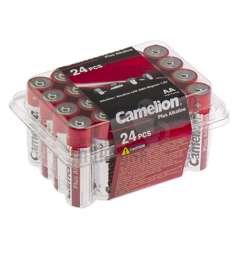 Батарейка Camelion Plus LR6 BOX24 ALKALINE 1.5V (24/120/)