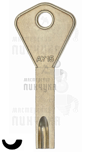 AY15silca  S16ABYor Abloy								 - Чертеж