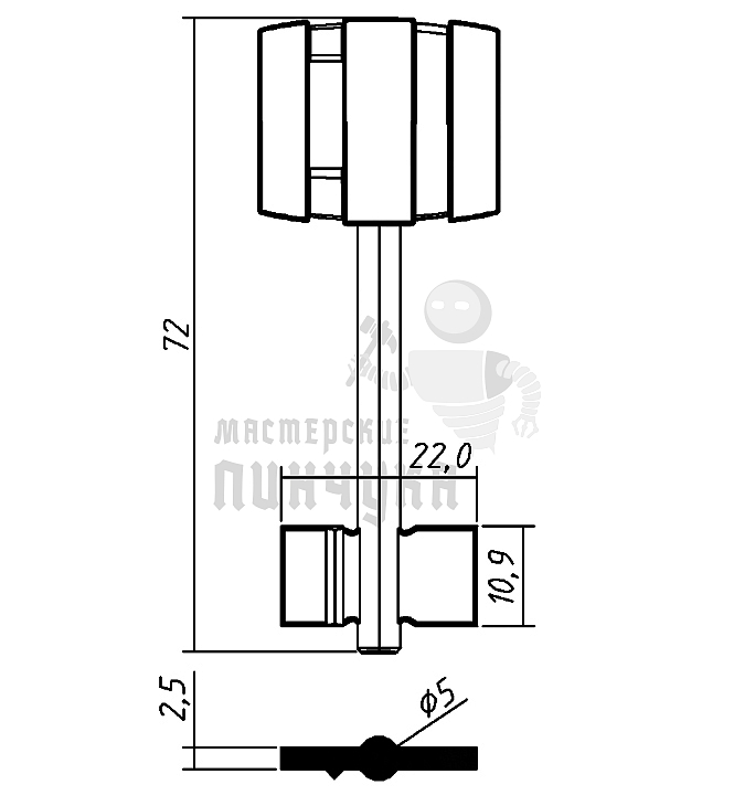 BRD1DP (желтый)