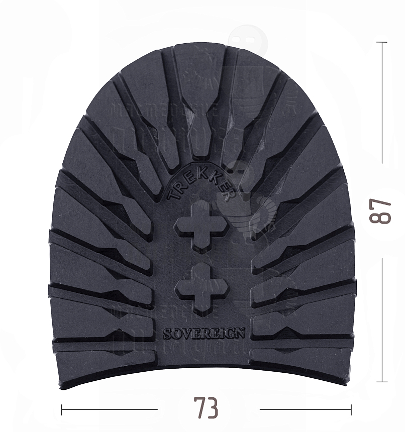 Набойка "Trekker Sovereign" р.3 жен. Черный, Зима 10мм