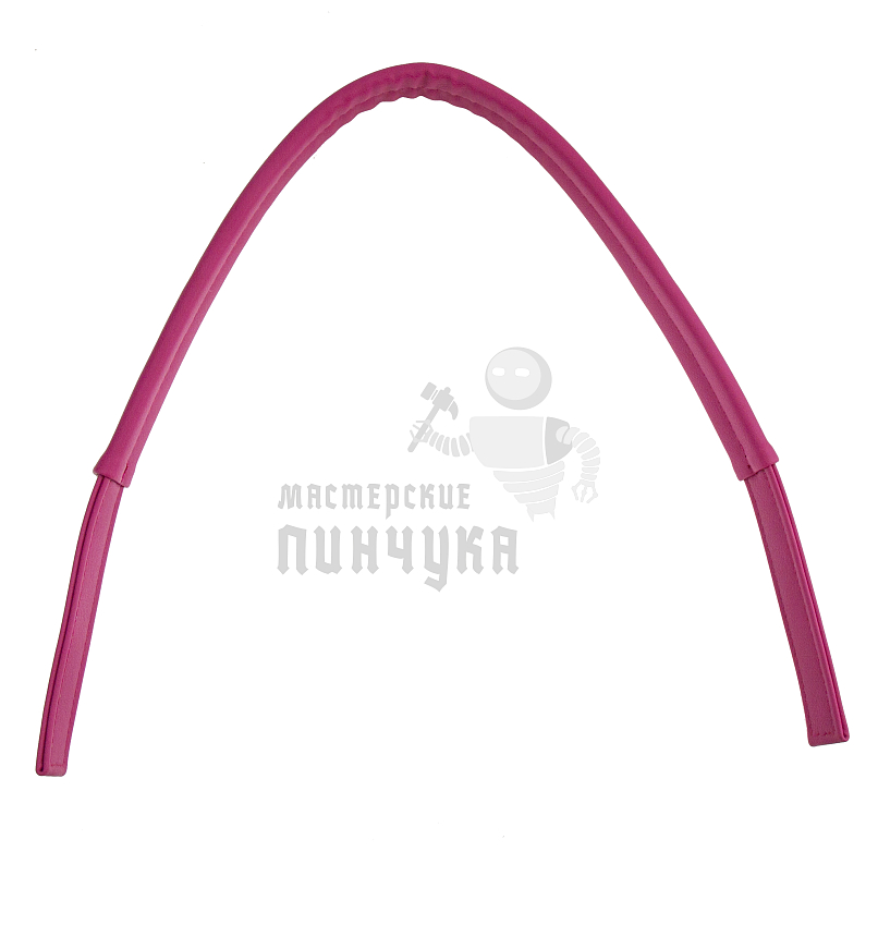 Ручка сумочная 65см, плоская (2257), цв.фуксия