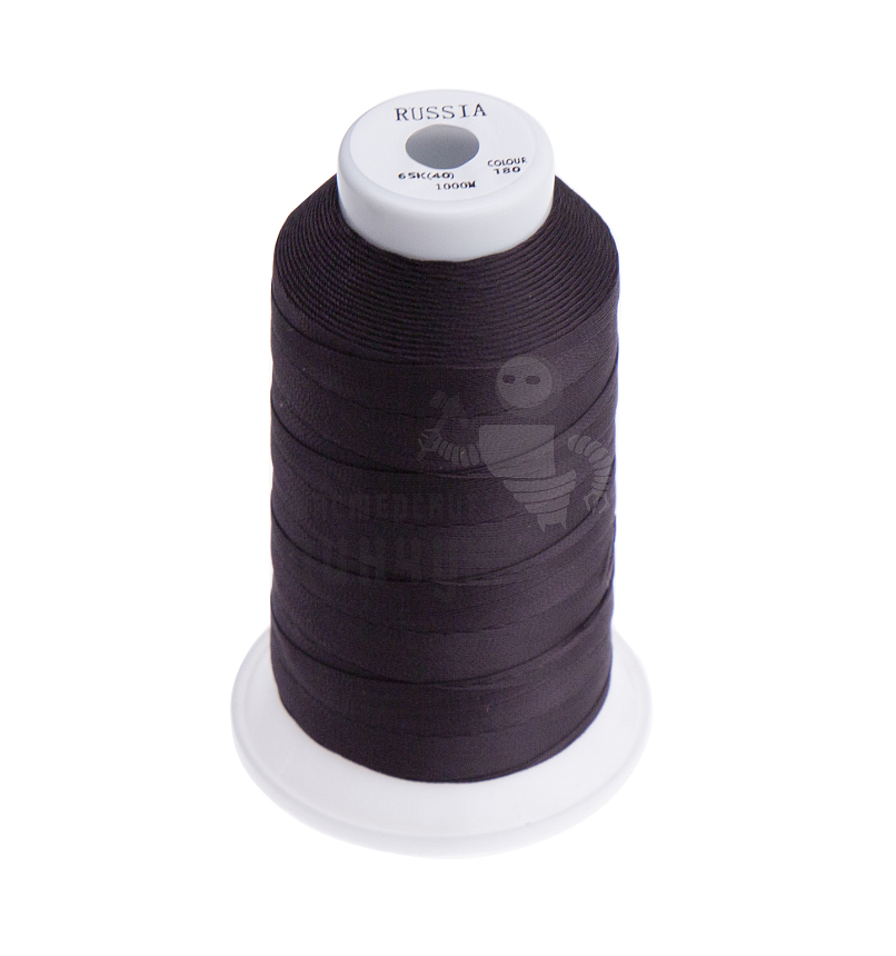  Нитки швейные 65К-1000м, фиолетовый