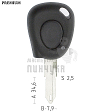 T00NE79P TP00NE-38P4 NE73T0 а/пласт.с мест.п/чип RENAULT/DAF - Чертеж