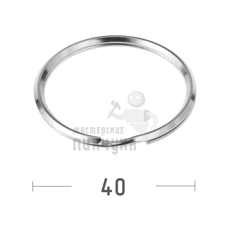 КОЛЬЦО 40S РОМБИК