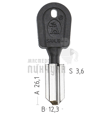 WEIN SANJIN (27MM X 12.4MM) КНР