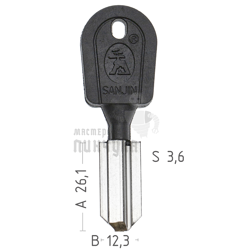 WEIN SANJIN (27MM X 12.4MM) КНР