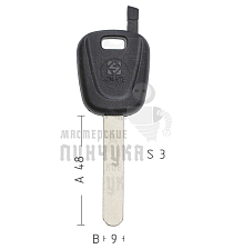 T00HD58P TP00HOND-31P HON66T0 а/пласт.с мест.п/чип HONDA - Чертеж