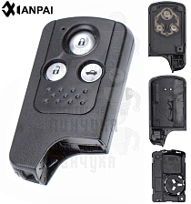 Корпус ключа HOND-31 HON66 HD58 3 кнопки //КНР  HONDA - Чертеж