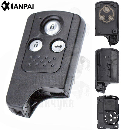 Корпус ключа HOND-31 HON66 HD58 3 кнопки //КНР  HONDA