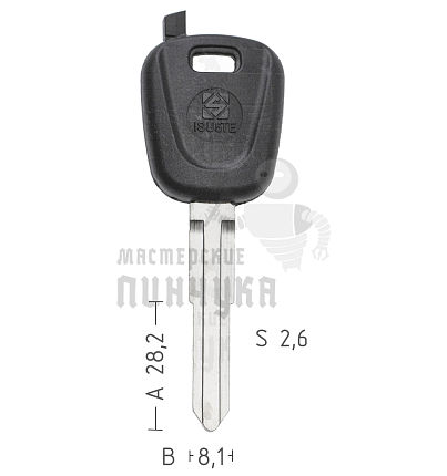 T00ISU8P TP00ISU-5.P3 а/пласт.с мест.п/чип ISUZU