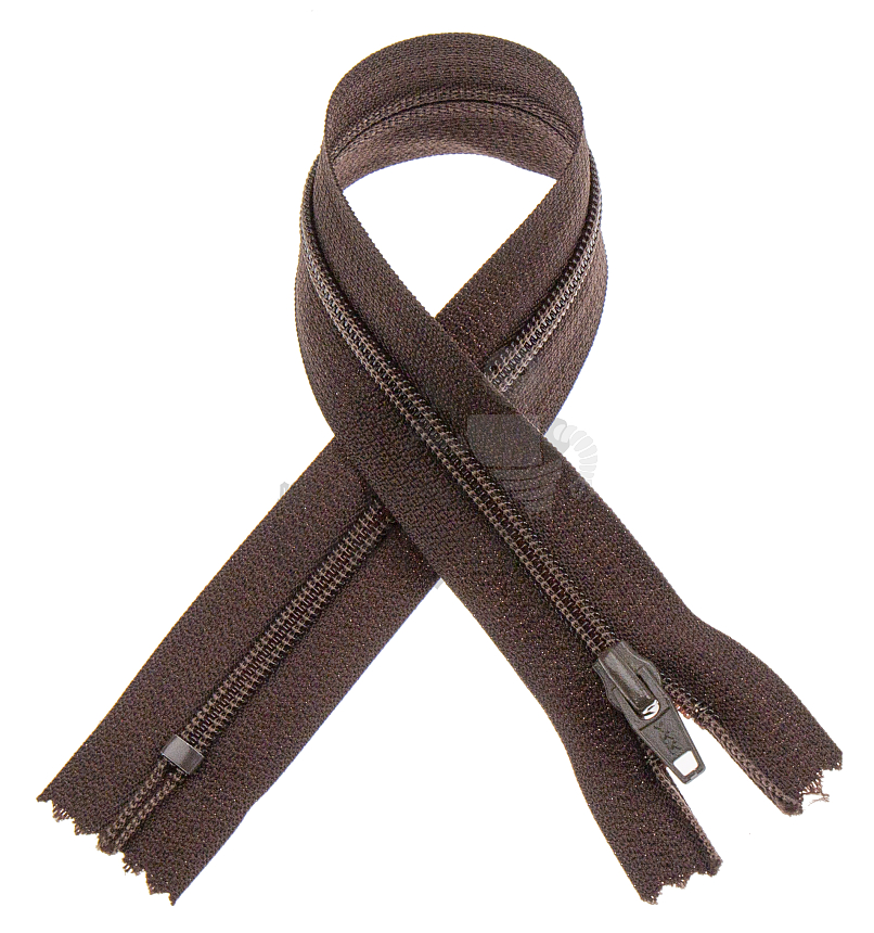 Молния обувная т7, 35см Коричневый