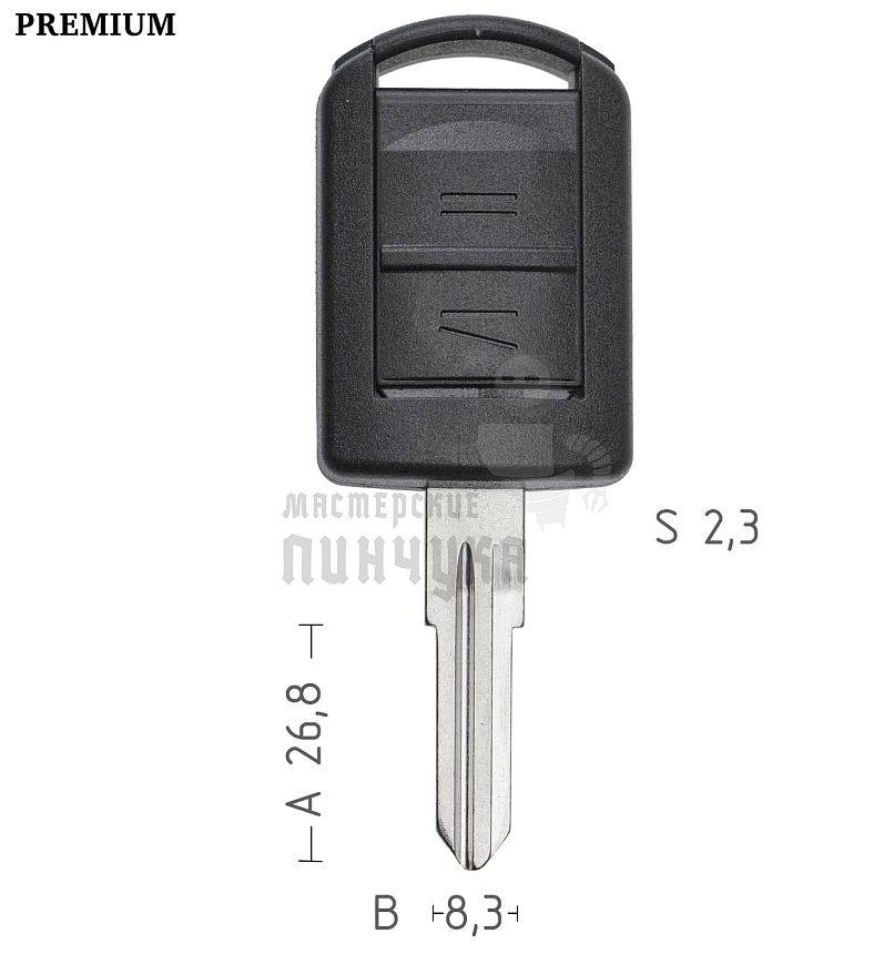 Корпус  Opel YM28 2кн ремкомплект КНР