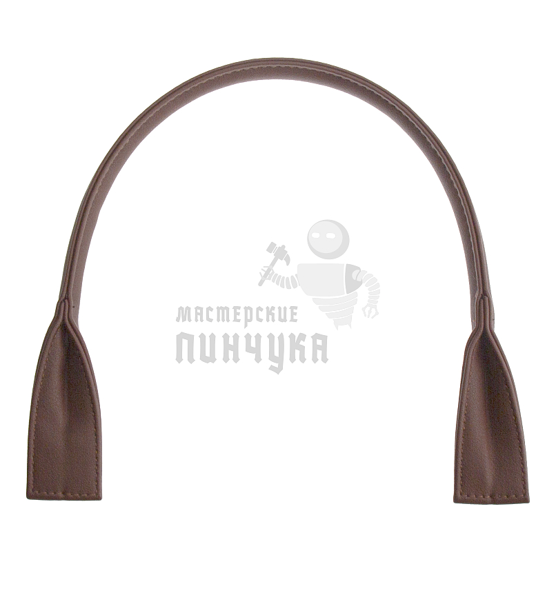 Ручка сумочная кругл.широк. 53см цв.бордо