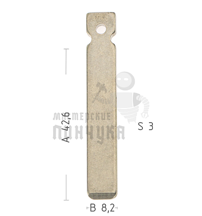 Лезвие HUHCAC1 HU83T