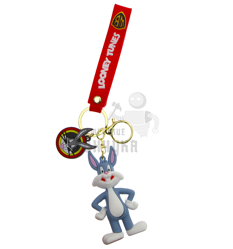 Брелок для ключей "Заяц Bugs Bunny" + карабин