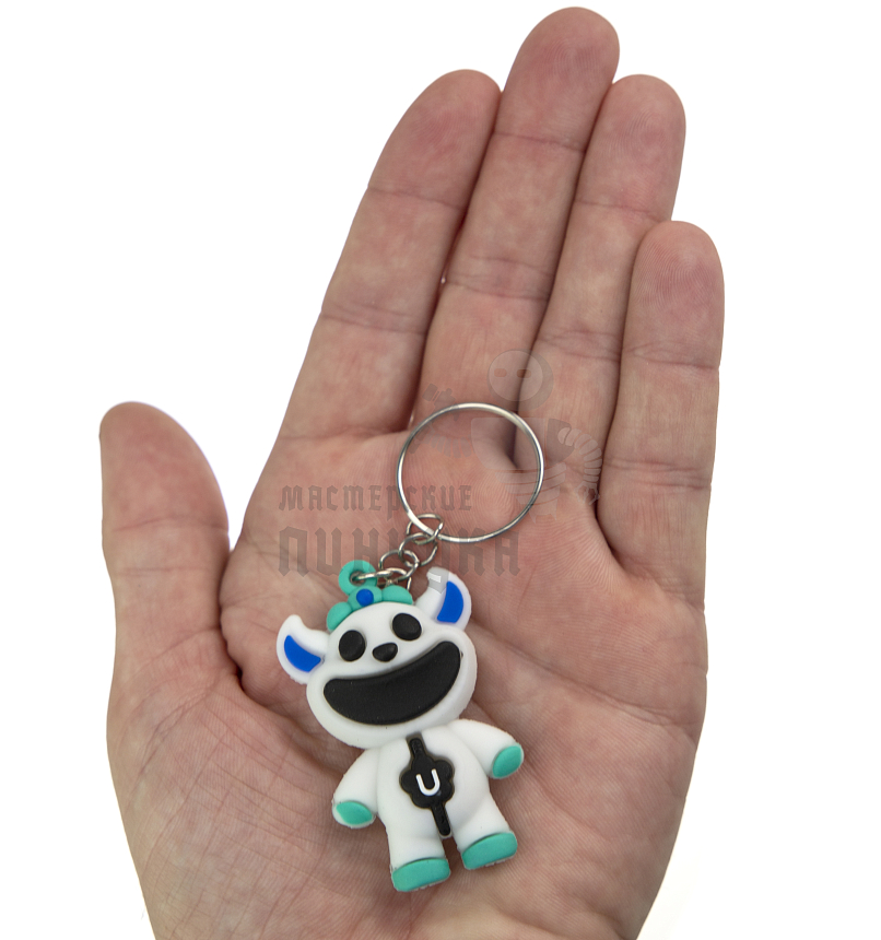 Брелок для ключей "Poppy playtime",  Страшный ЭД с кольцом