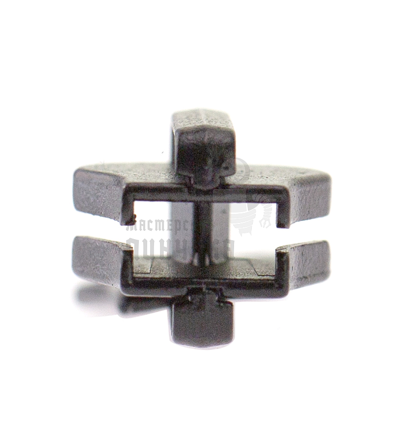 Бегунок трактор, тип 8, галант ГРУША, цв. 322 черный, ПЕРЕКИДНОЙ