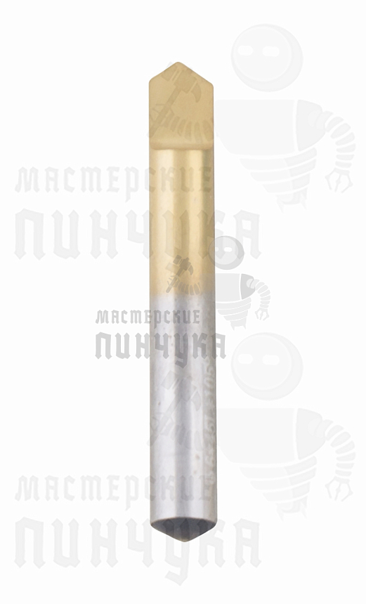 0062,HSS+металл белый  верт.фреза. 105°