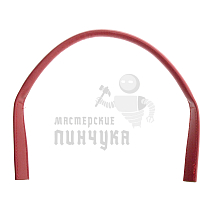 Ручка сумочная кругл.узк. 53см цв.красный - Чертеж