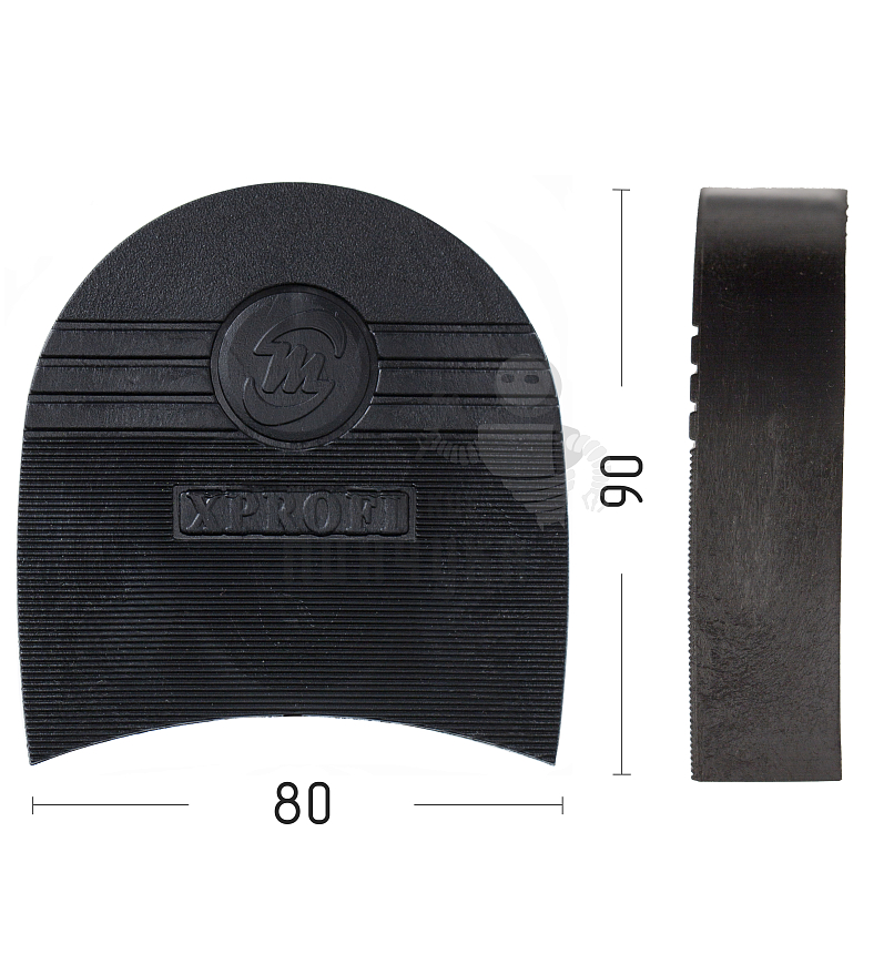 Каблук монолитный муж. Износоустойчивый. Магнум