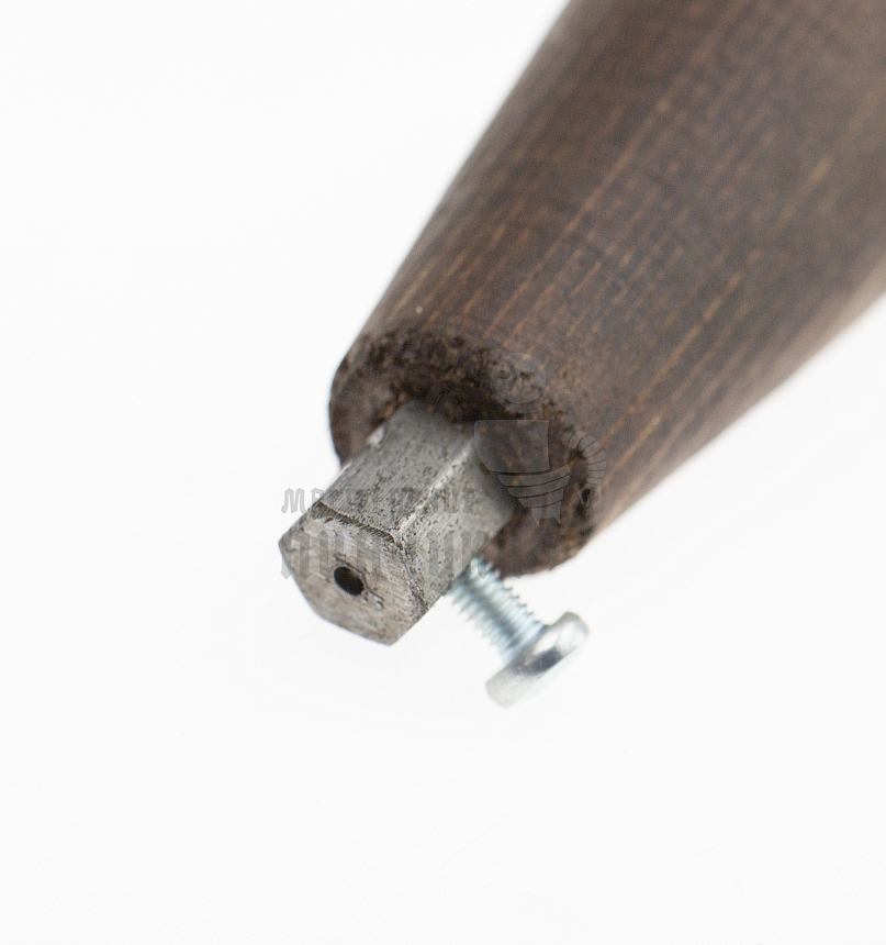 Ручка цанговая деревянная, 7см