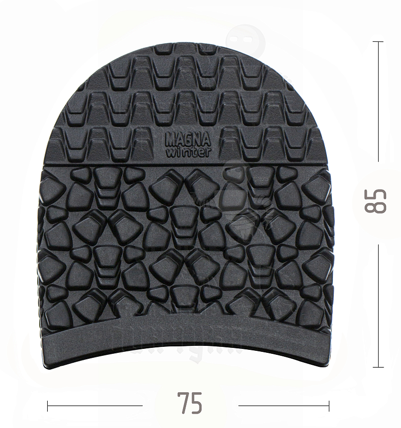 Набойка "Magna winter" женск. т.7, цв.черный