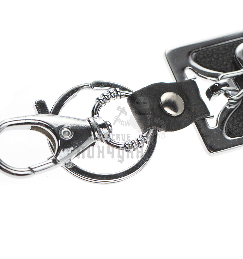 Авто карабин с кольцом для ключей HONDA