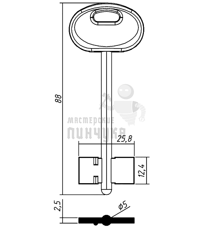 MET2DP (силумин)